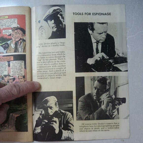 Rare Vintage "Secret Agent" Issue #1 - Published in 1966 by Gold Key - Picture 4 of 5